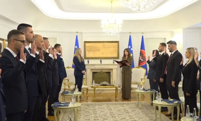 Betohen 17 gjyqtarë të rinj