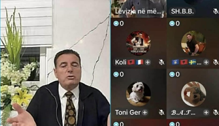 Agim Bahtiri live në Tik Tok, e konsulton llaptopin për të lexuar por ngatërrohet keq e më keq