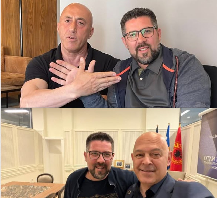 “Historia i nderon ata që hapën rrugën” – Dardan Krasniqi vlerëson Haradinajn dhe përkrah Gjinin