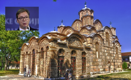 Del audioincizimi mes Vuçiqit dhe ish-nënkryetarit të Graçanicës, ku ofendohen krerë të Kishës Ortodokse Serbe