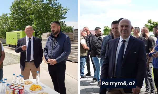 Ardian Gjini vazhdon vizitat nëpër biznese: I gjen pa rrymë, me gjeneratorë e me shumë ankesa për importin nga Serbia
