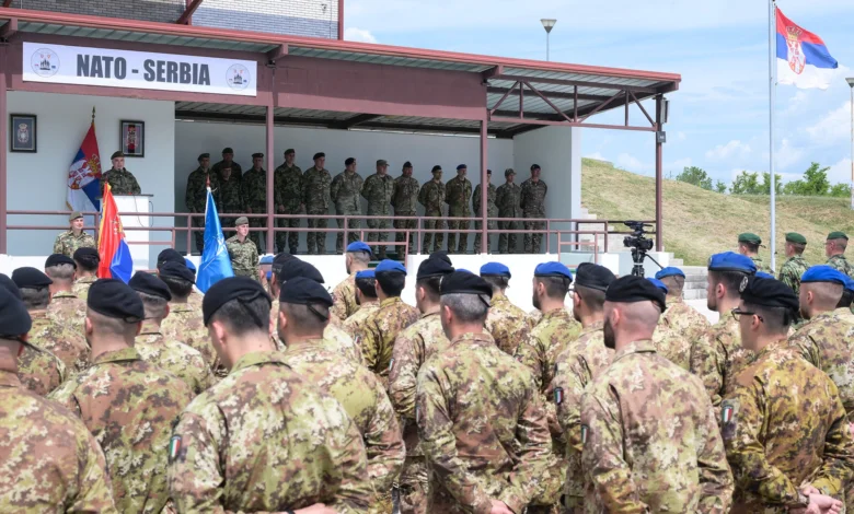 NATO dhe ushtria serbe nisin ushtrimin e përbashkët në Borovac
