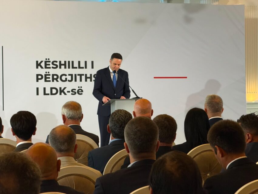 Abdixhiku propozon Vjosa Osmanin bartëse të listës së LDK-së dhe kandidate për presidente
