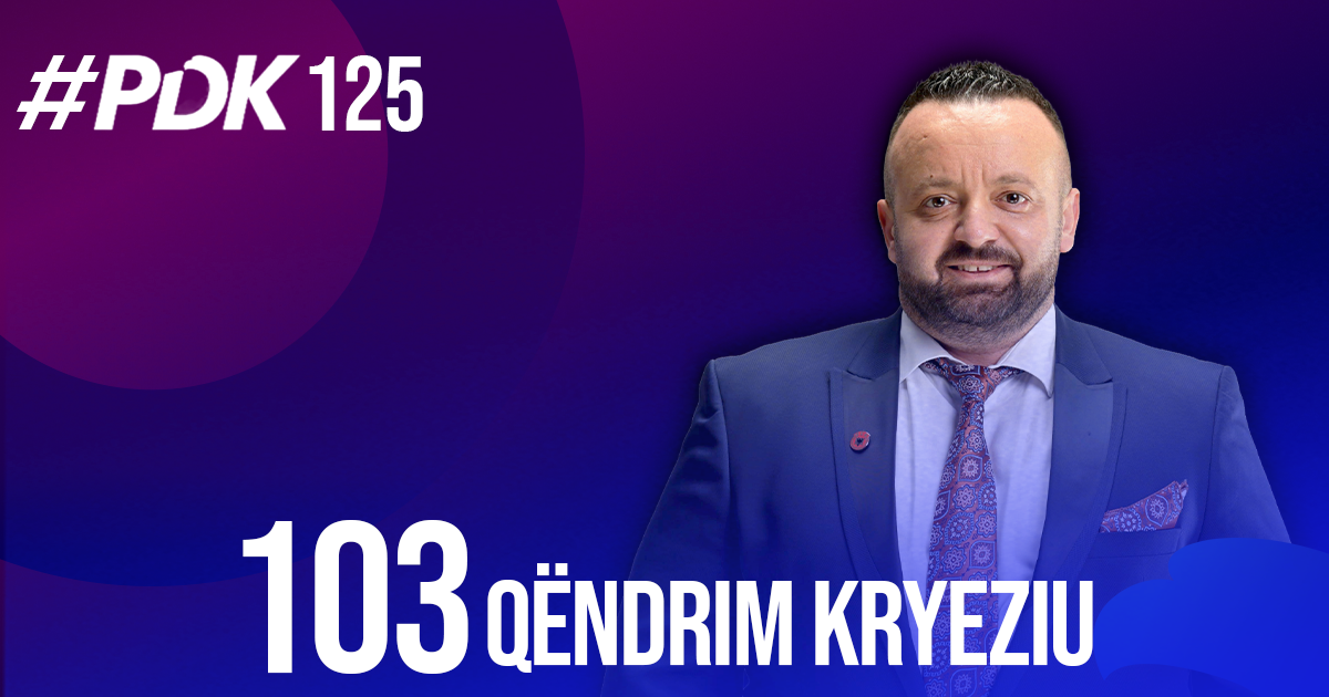 Qëndrim Kryeziu: Me PDK-në, nuk do të shihni pamje mjeruese të rrugëve