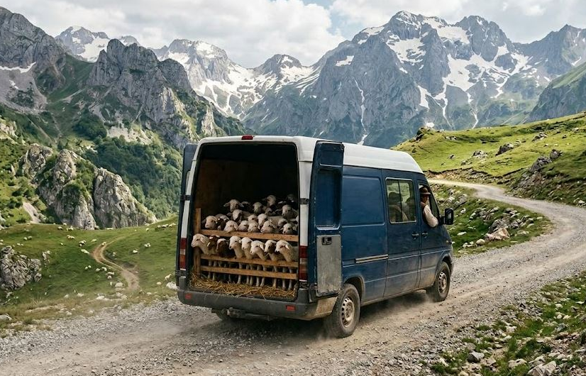 Transportonte 27 qingja pa dokumentacion, ndalohet një person në Bjeshkët e Istogut