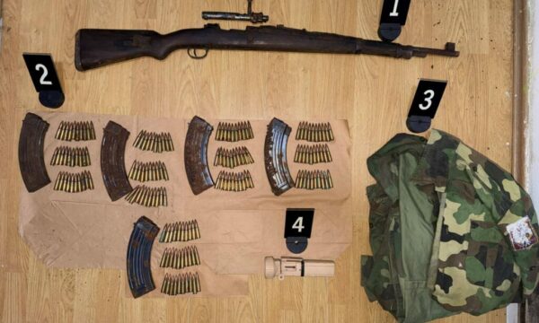 Çfarë u gjet gjatë aksionit të Policisë në veri të Kosovës – pamje