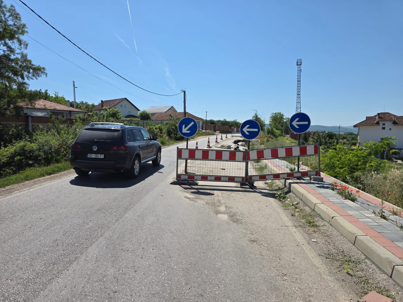 Nisin punimet për stabilizimin e rrëshqitjes në rrugën Klinë–Gurrakoc, investohen mbi 373 mijë euro