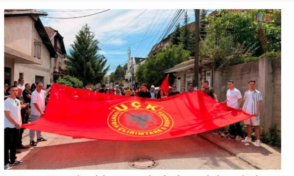 Nis protesta para ambasadës së Maqedonisë së Veriut për përdorimin e gjuhës shqipe