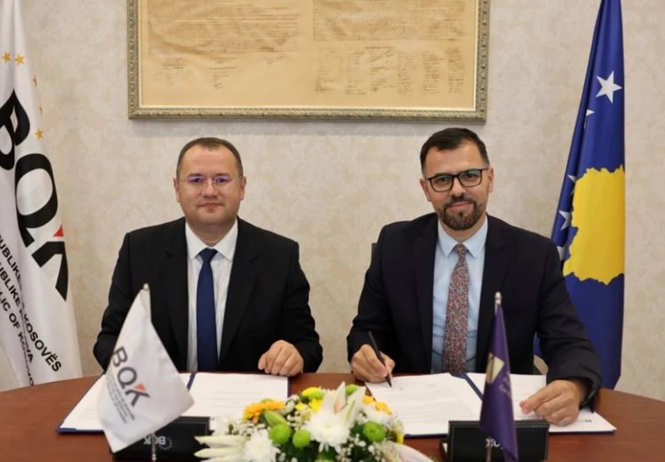 BQK dhe ATK nënshkruajnë Marrëveshje Bashkëpunimi për avancimin e shkëmbimit të informacionit dhe forcimin e integritetit financiar