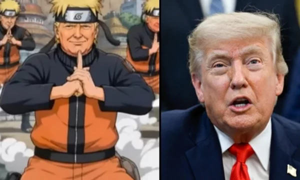 Reagime të forta në Japoni pas postimit të Trumpit ku shfaqet si Naruto”