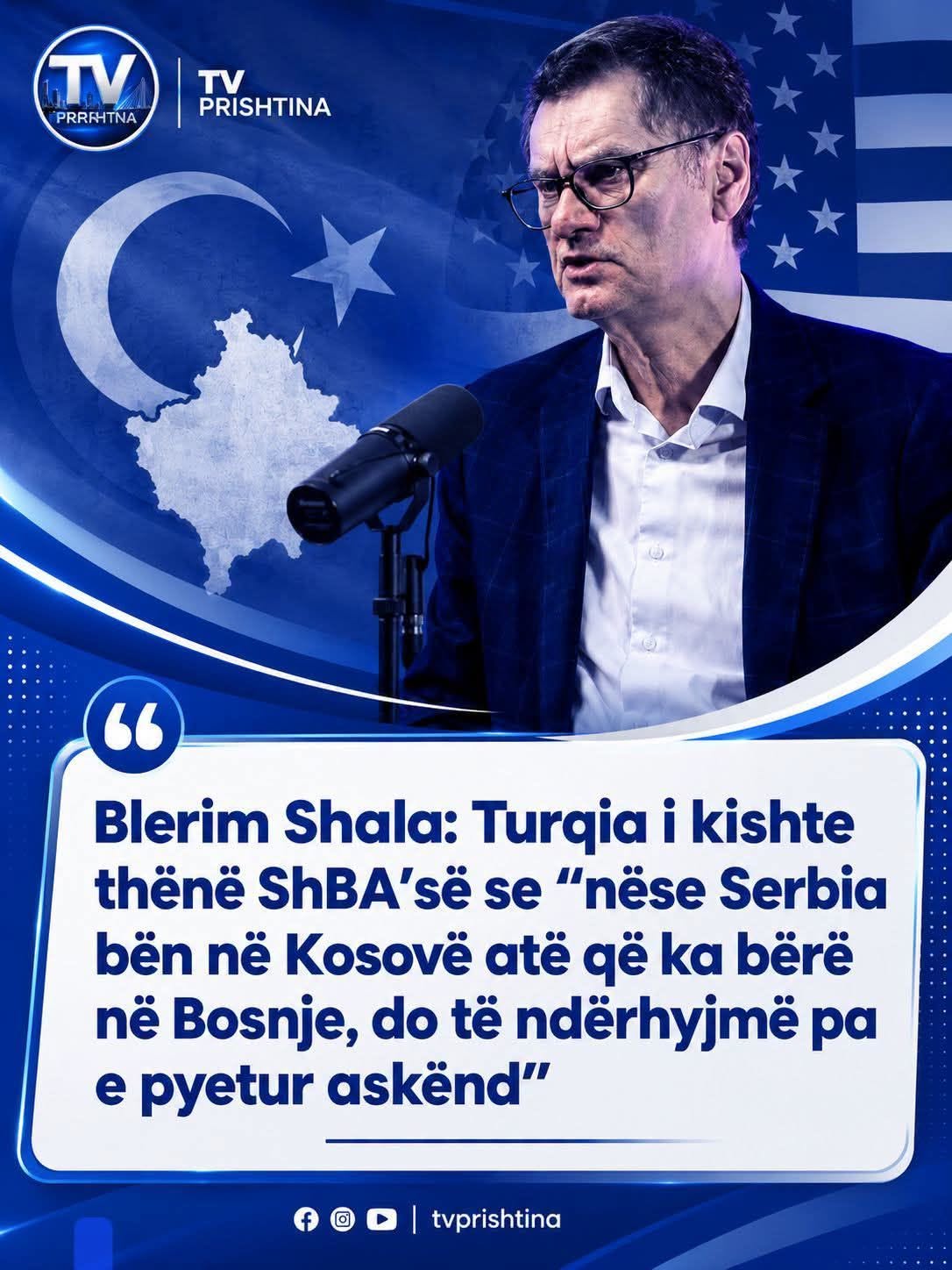 Mark Baftijaj i reagon ashpër Blerim Shalës: Mos rrej, turp dhe vetëm turp