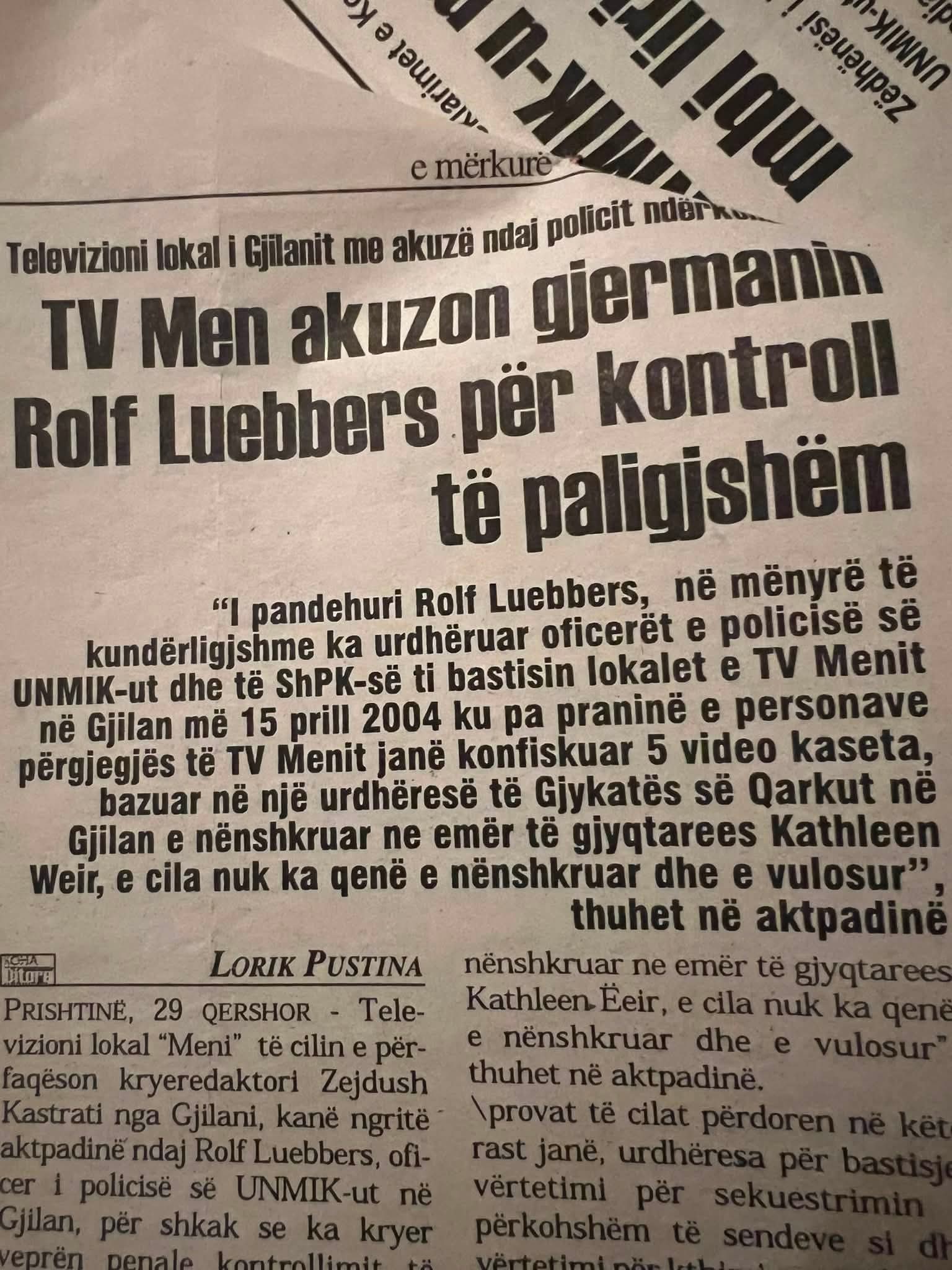Blerim Shala, filozofi që shet mend, pjesë e mbulimit të krimit të organizuar në vitin 2004?