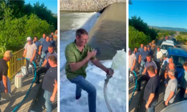 ‘‘Jemi lodh, boll më’’, ‘‘Dikur do të jetë vonë”, prodhuesit derdhin qumështin në lum, paralajmërojnë protesta