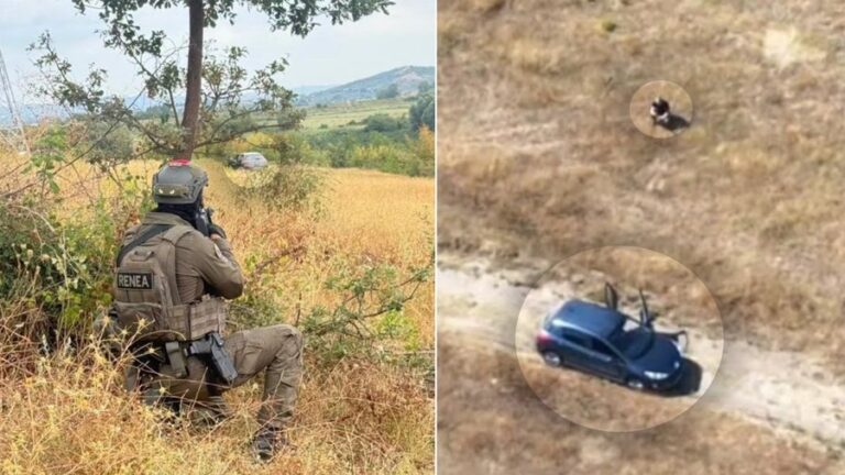 Publikohen pamjet e operacionit në Roskovec, momenti kur policia përpiqet ta bindë 35-vjeçarin të dorëzohet