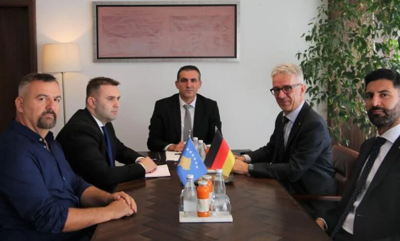 Kryeprokurori i Shtetit dhe Ambasadori i Gjermanisë flasin për forcimin e sundimit të ligjit në Republikën e Kosovës