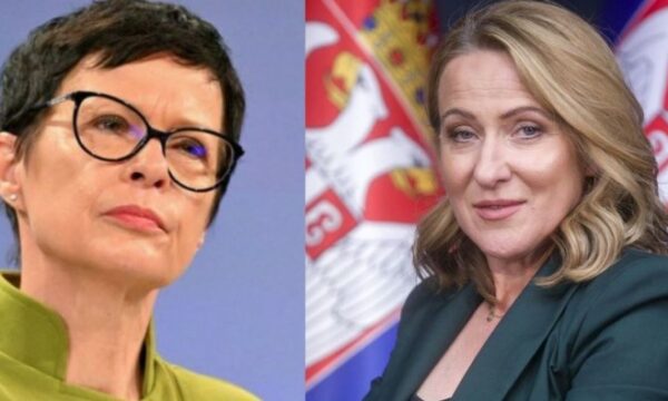 Deklaratat e Paunoviq kundër Kosovës, Marta Kos: E habitshme që vazhdon të jetë ministre