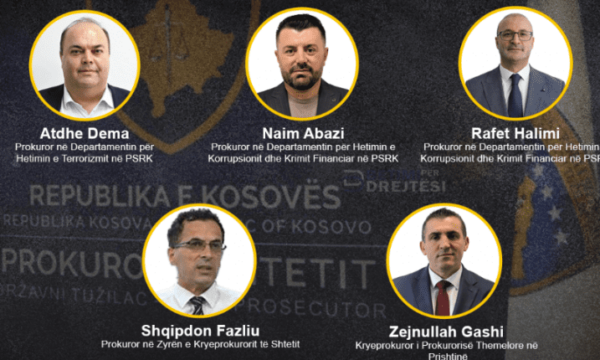 Dalin rezultatet e intervistimit të pesë kandidatëve për Kryeprokuror të Shtetit