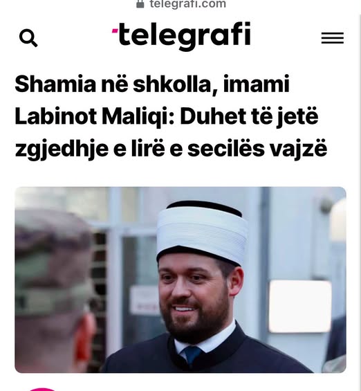 Basri Beka: Thirrja e imamit Maliqi për shaminë në shkolla sfidon vendimin e Gjykatës Supreme