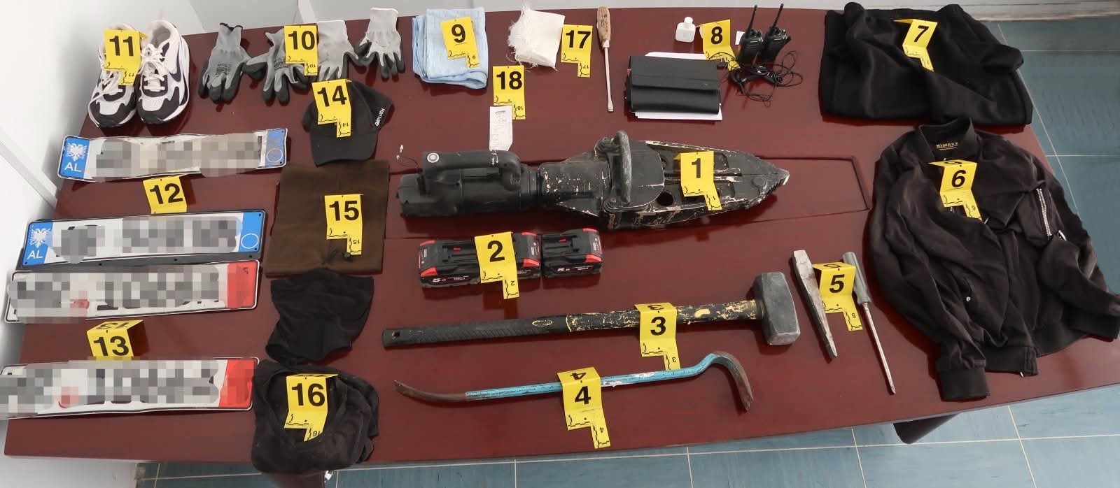 Policia godet rrjetin e hajdutëve në Gjilan: Arrestohen dy shtetas të Kosovës një i Shqipërisë