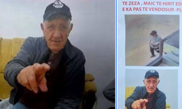 Policia kërkon ndihmë për gjetjen e një personi të humbur, publikon fotografinë e tij