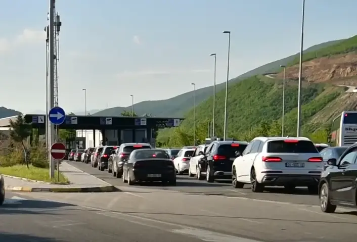Pritjet në pikat kufitare të Kosovës