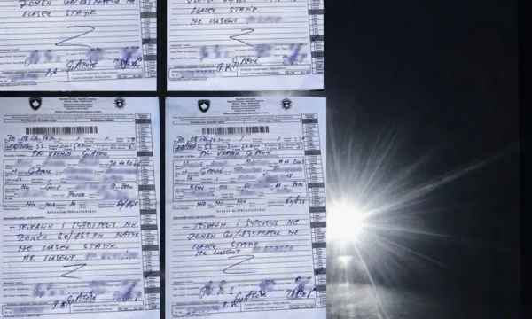 Katër shoferë kapen duke vozitur deri në 188 km/h në rrugën Gjakovë–Klinë