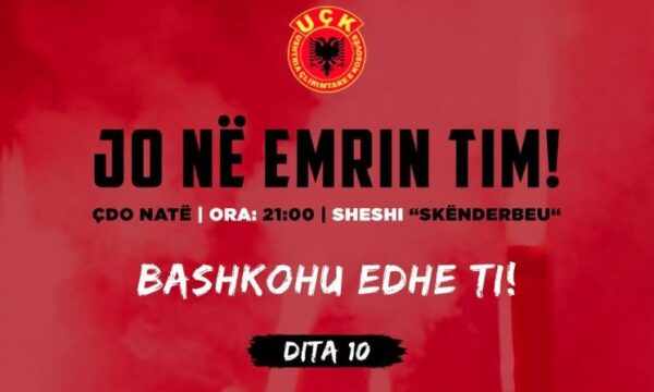 Çlirim Haziri thërret qytetarët në protestën e sontme: Edhe nën shi, bashkë për UÇK-në
