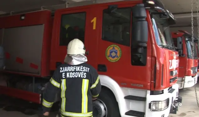 Shuhen flakët që kapluan një zonë në Lupç të Podujevës