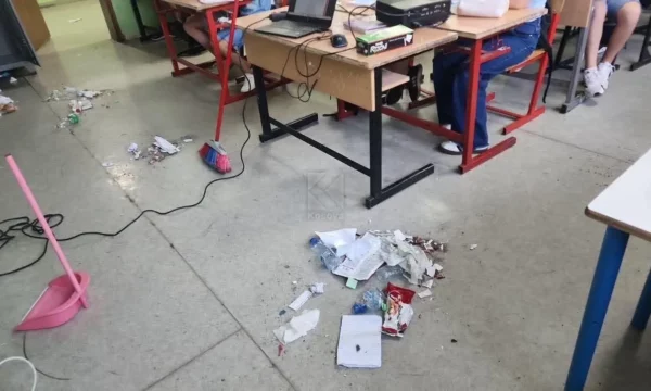 Greva e punëtorëve teknikë, kjo është gjendja në një klasë të “Ismail Qemalit”