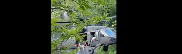 Momente paniku në Shalë: Turisti bie në humnerë, nxirret me helikopter