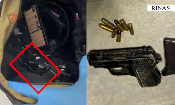 42-vjeçari kapet me pistoletë në aeroportin e Rinasit, dyshohet se do ta trafikonte në Britani