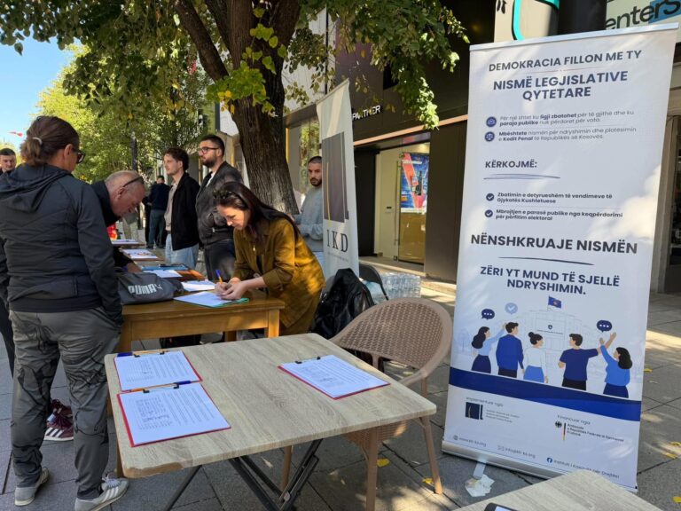 IKD vazhdon mbledhjen e nënshkrimeve për ndryshimin e Kodit Penal