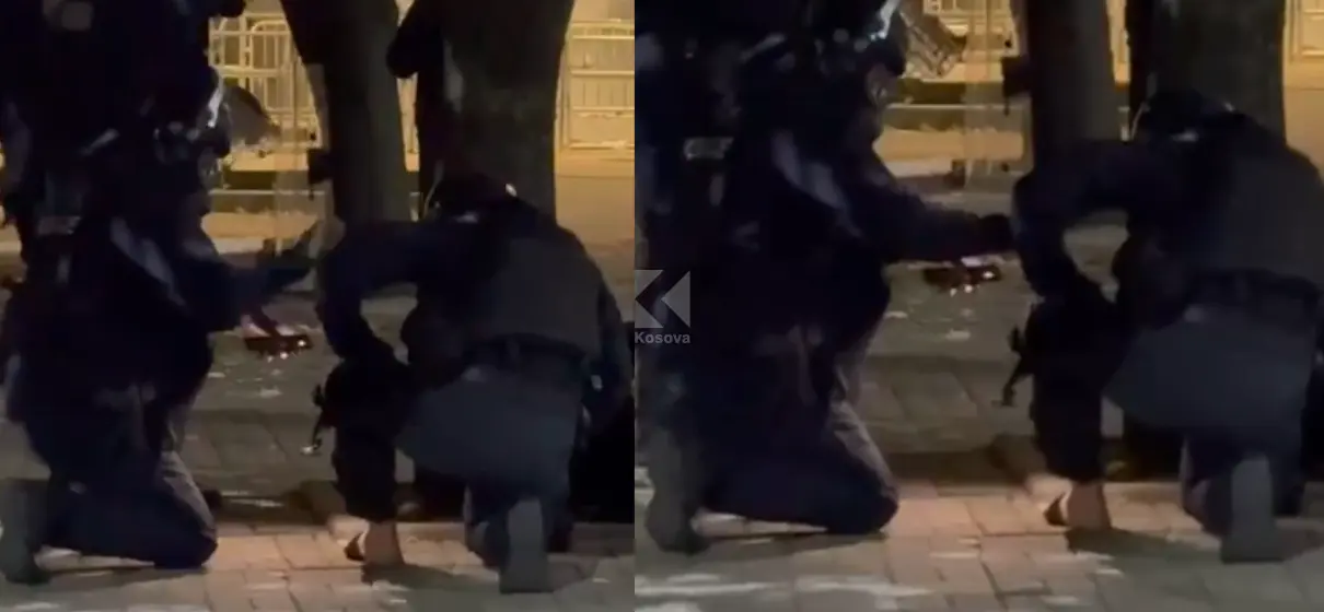 Tensionet para Kuvendit, lëndohet edhe një tjetër polic (VIDEO)