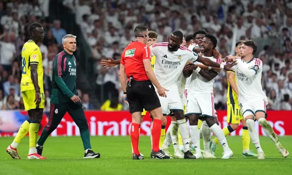 Rregulli i La Ligës që do t’ia pamundësojë Viniciusit të luajë në “El Clasico”