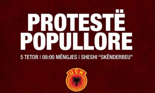 “UÇK na bashkon”, sot protestohet para Kuvendit të Kosovës